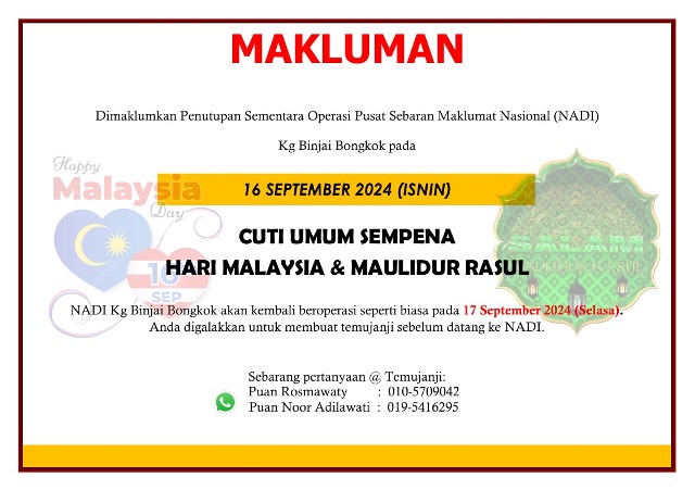 HARI MALAYSIA 2024